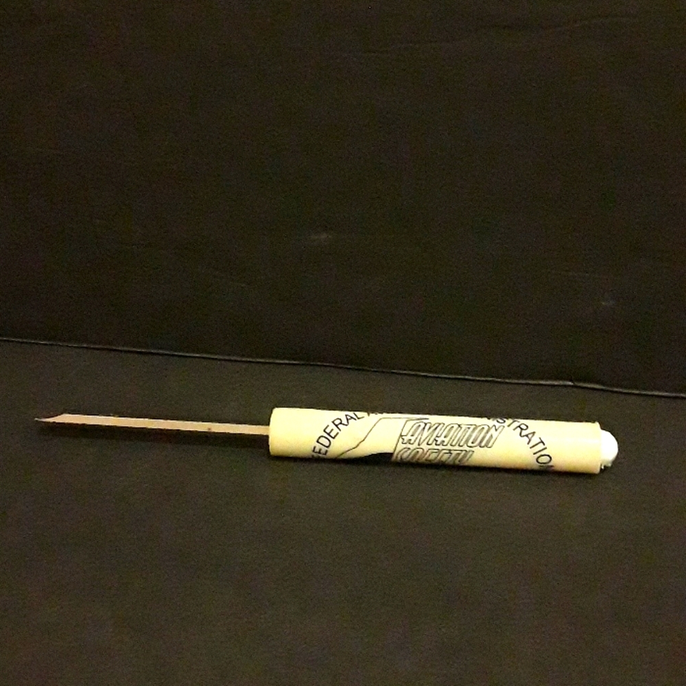 c FEDERAL AVIATION ADMINISTRATION FLAT HEAD SCREWDRIVER